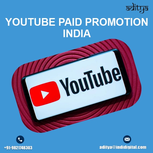 YouTube paid promotion India