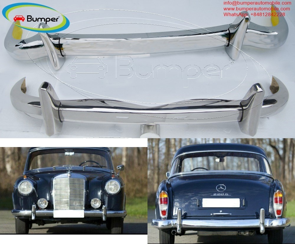 mercedes w180 220s cabriolet bumpers 7