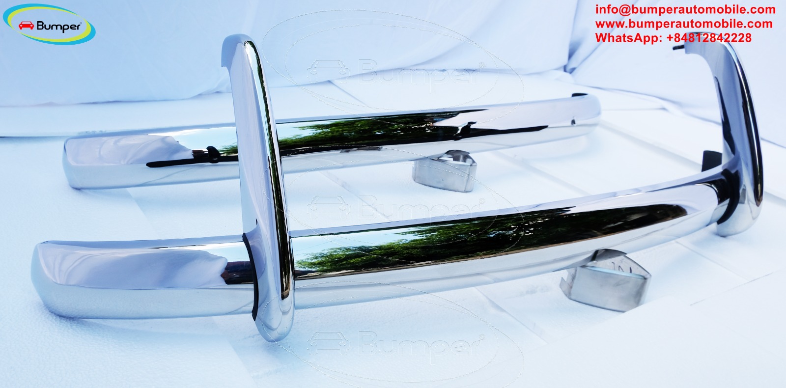 Fiat 600 Multipla bumpers (1956-1969) 2
