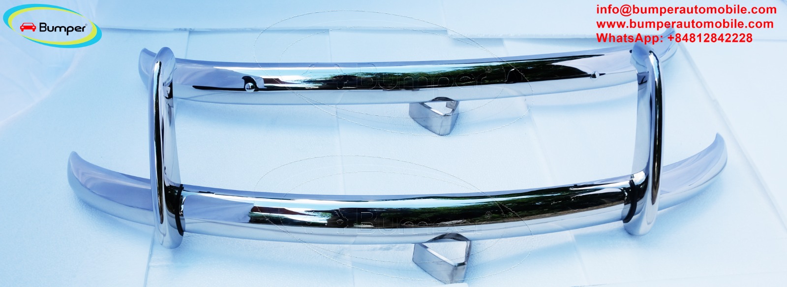 Fiat 600 Multipla bumpers (1956-1969) 5