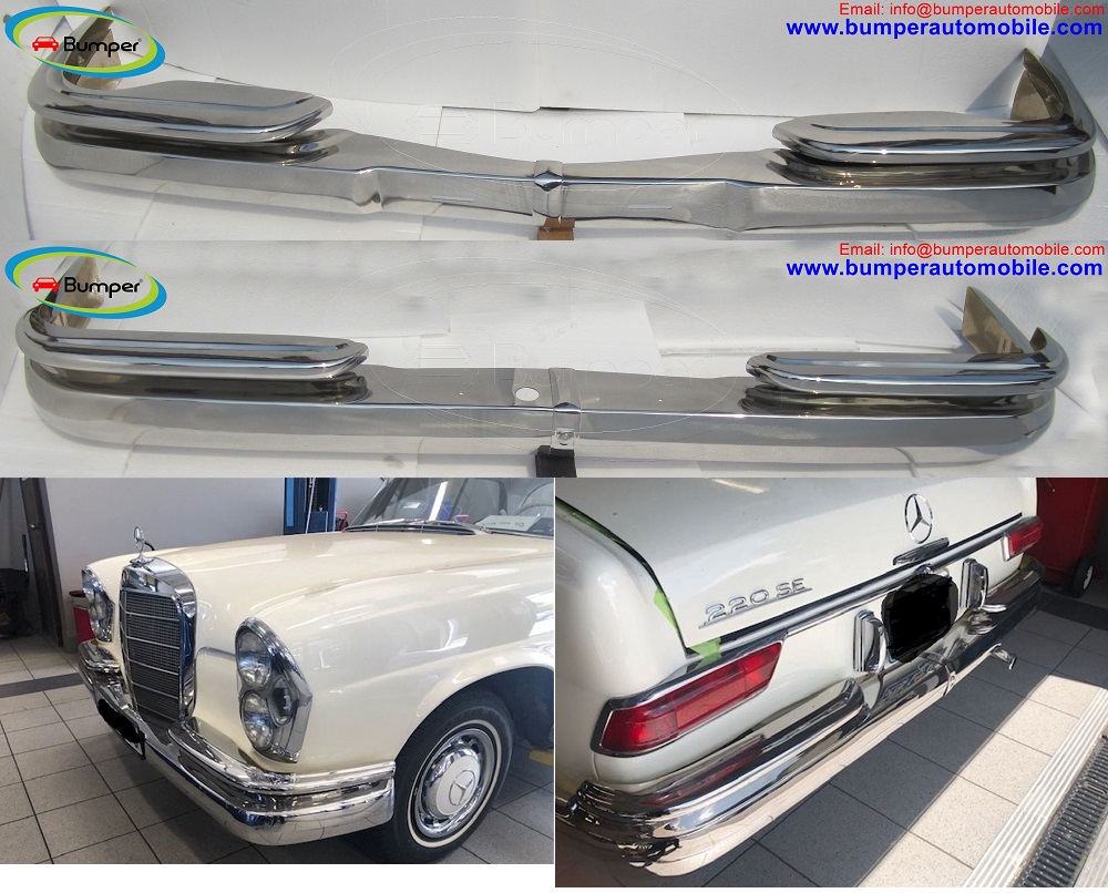 Mercedes W111 W112 coupe bumpers 0