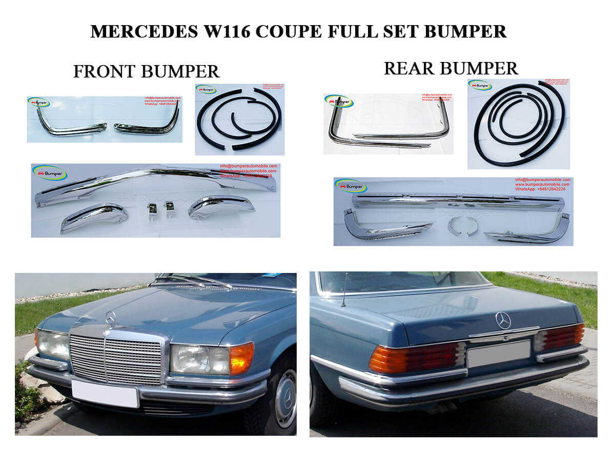 Full set Mercedes W116