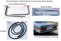 full rear Mercedes W116 1