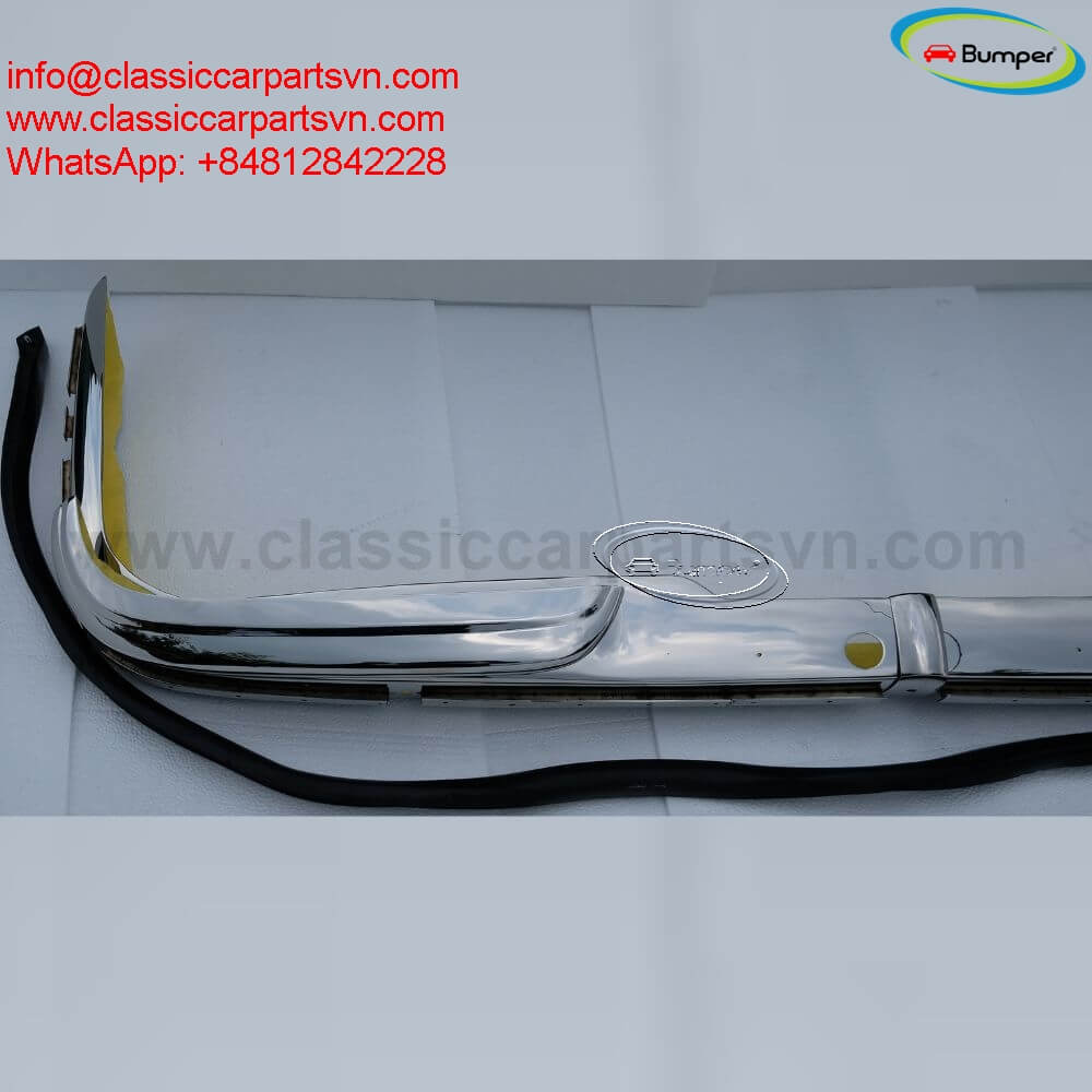 Mercedes benz W108W109 bumpers with rubber year (1965 - 1973) 4