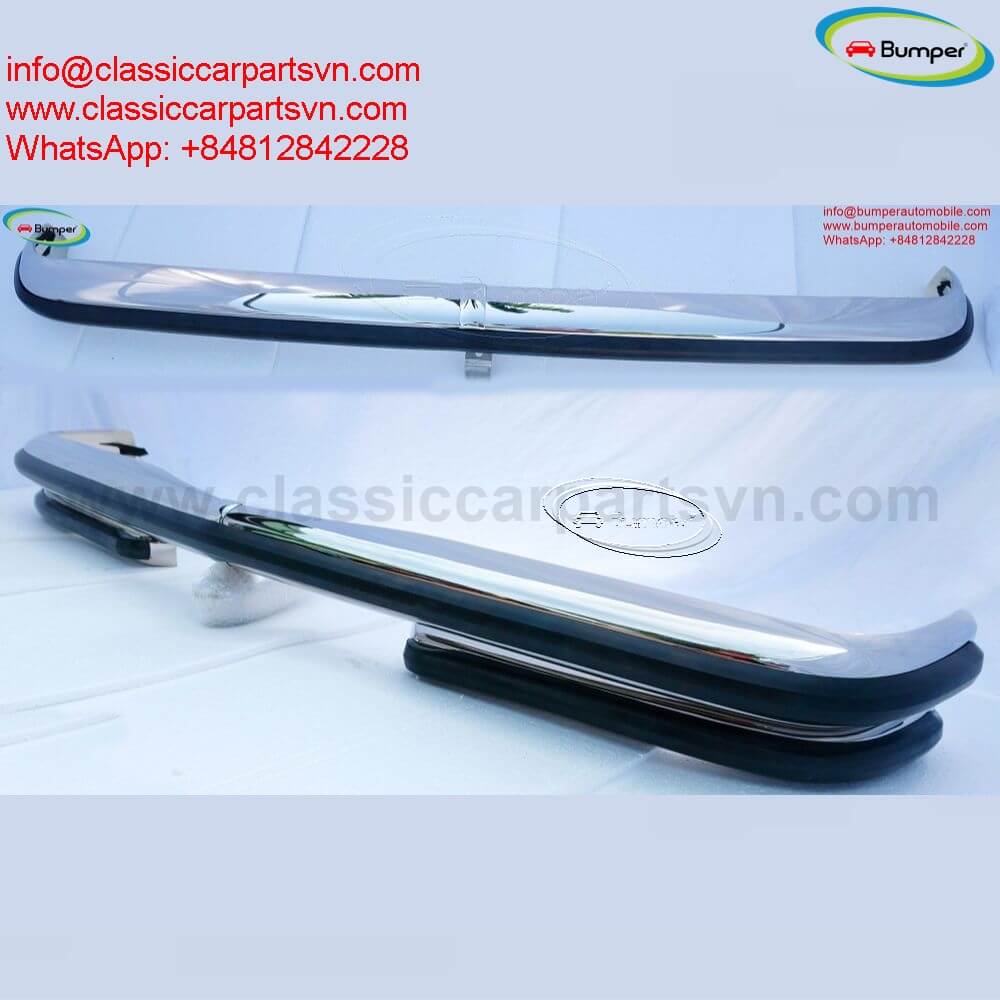 Mercedes W114 W115 Sedan Series 1 bumper with under parts(1968-1976) 3