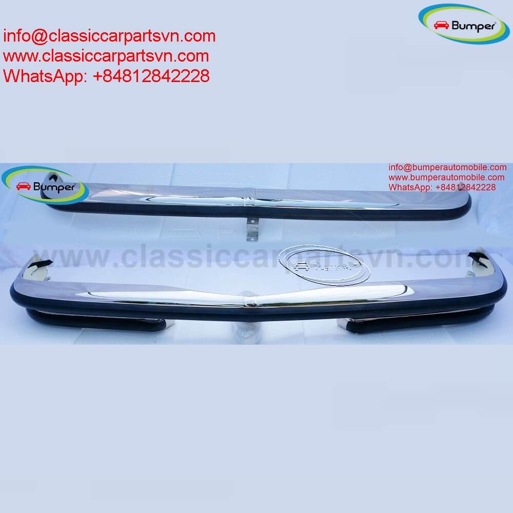 Mercedes W114 W115 Sedan Series 1 bumper with under parts(1968-1976) 2