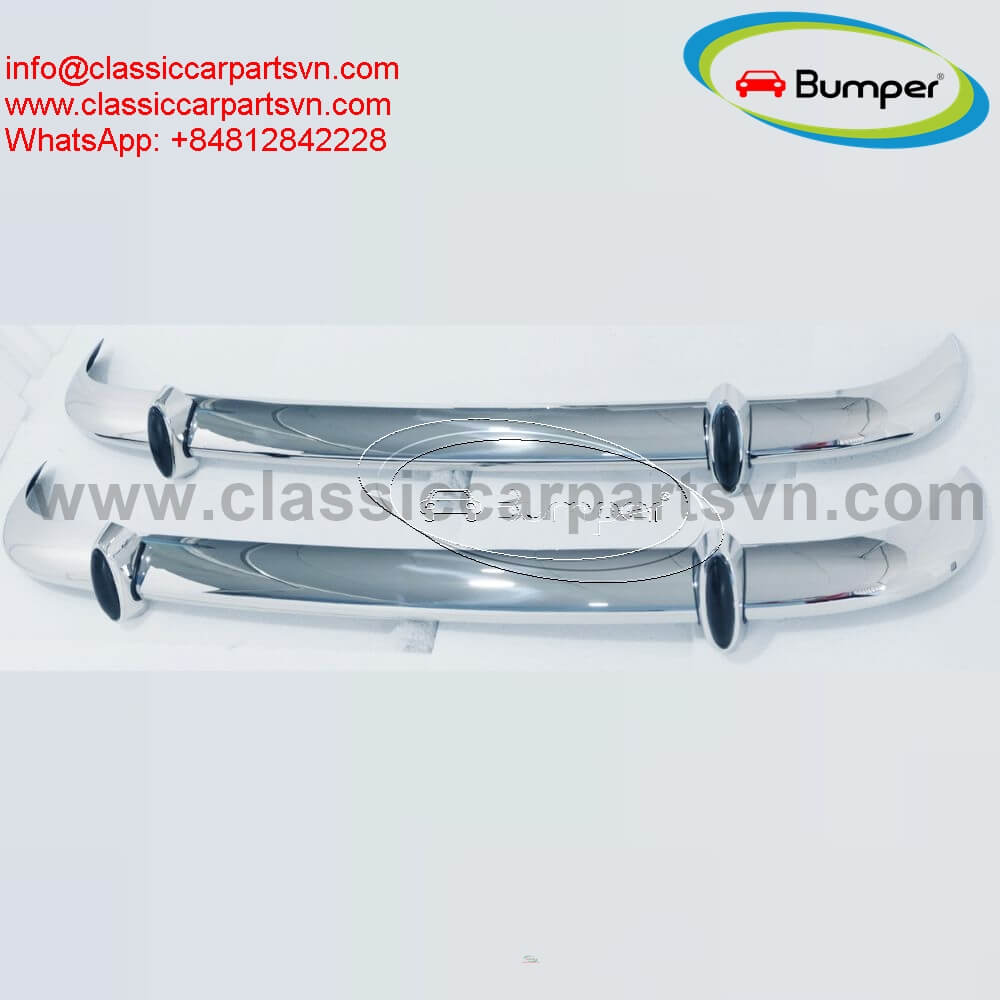 Sunbeam Alpine Series 4, Series 5 (1964-1968) and Sunbeam Tiger (1964-1967) bumpers with rubber on over riders 1
