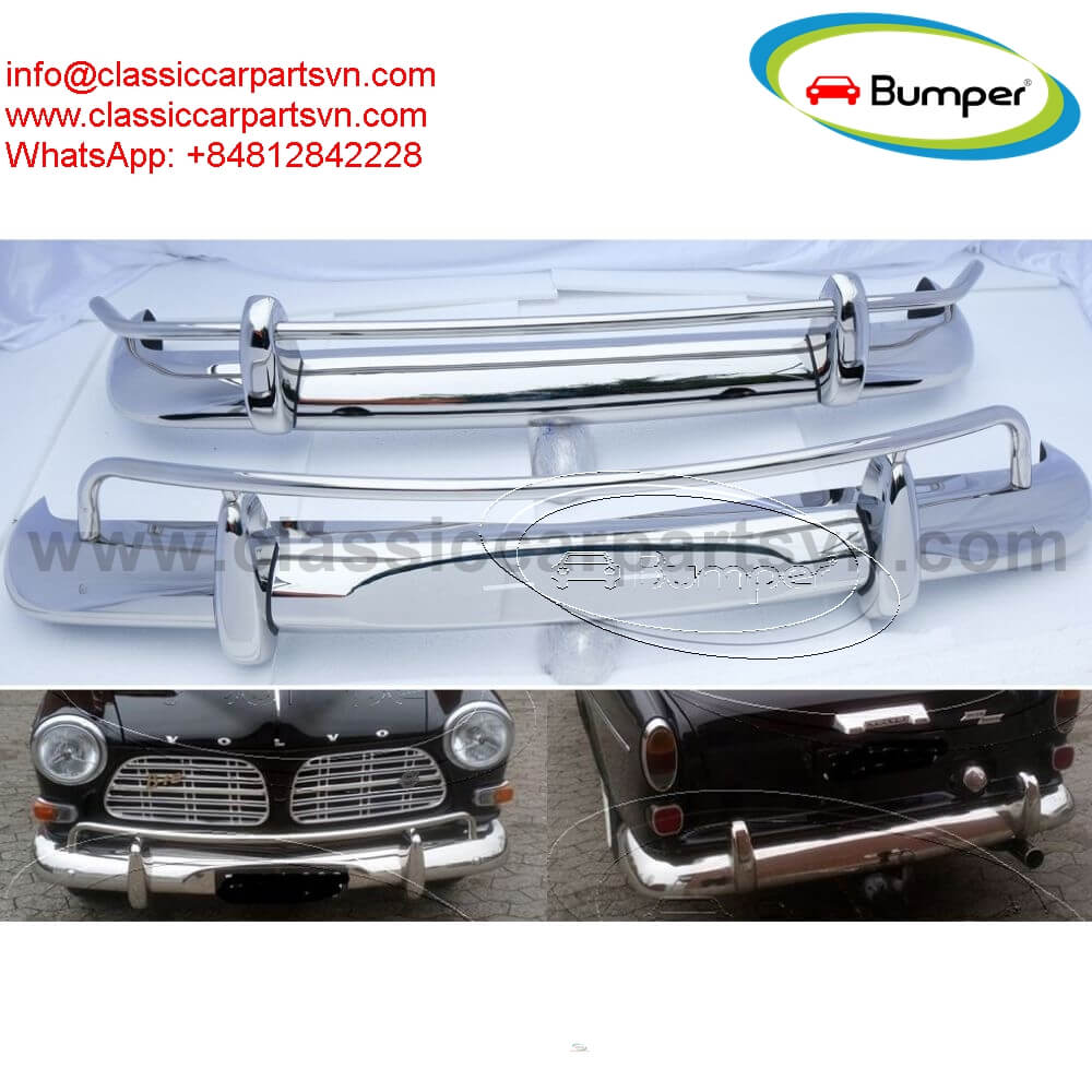 Volvo Amazon Coupe Saloon USA style (1956-1970) bumpers