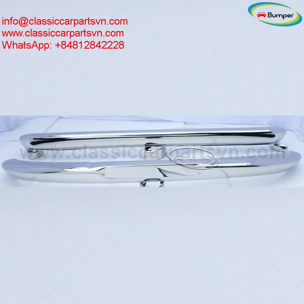 Datsun Roadster Fairlady bumpers (1962-1970). no over riders 2