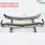 MGB Roadster (1962-1974) bumpers ( over riders with rubber ) 1