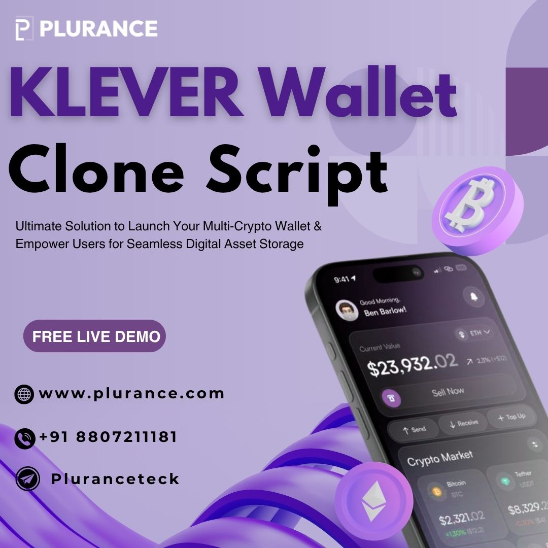 Klever Wallet Clone Script