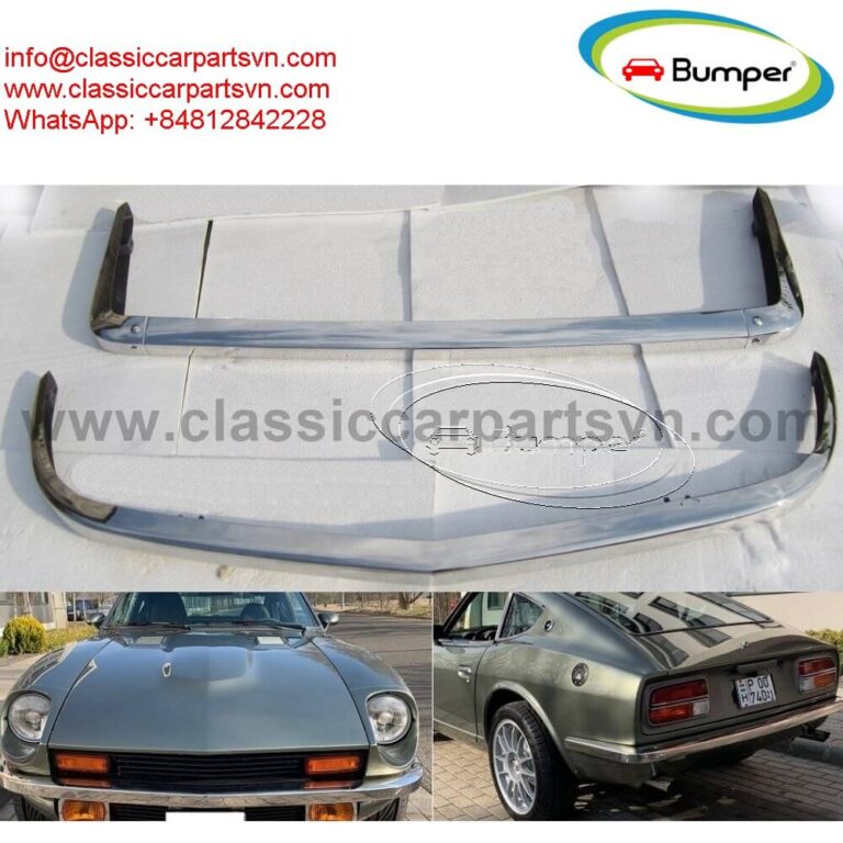 4. Datsun 240Z, 260Z 280Z bumper (1969-1978) full set new 1