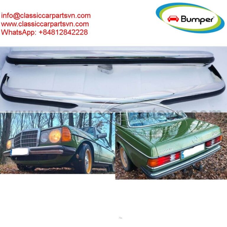 Mercedes W123 sedan bumpers (1976–1985) 1