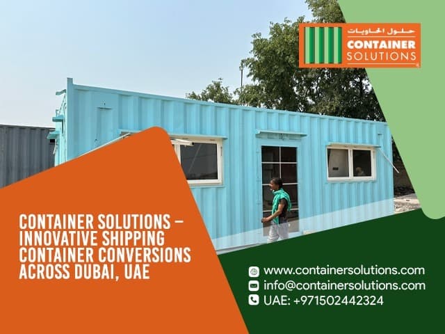 Shipping Container Modifications In dubai,UAE
