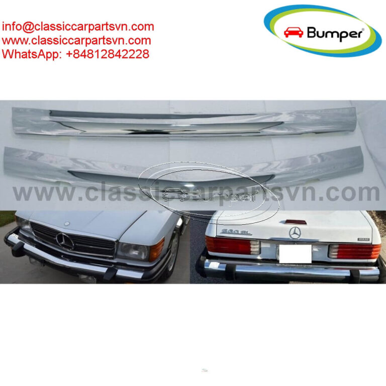 Mercedes R107 C107 SL SLC US style Bumpers 1
