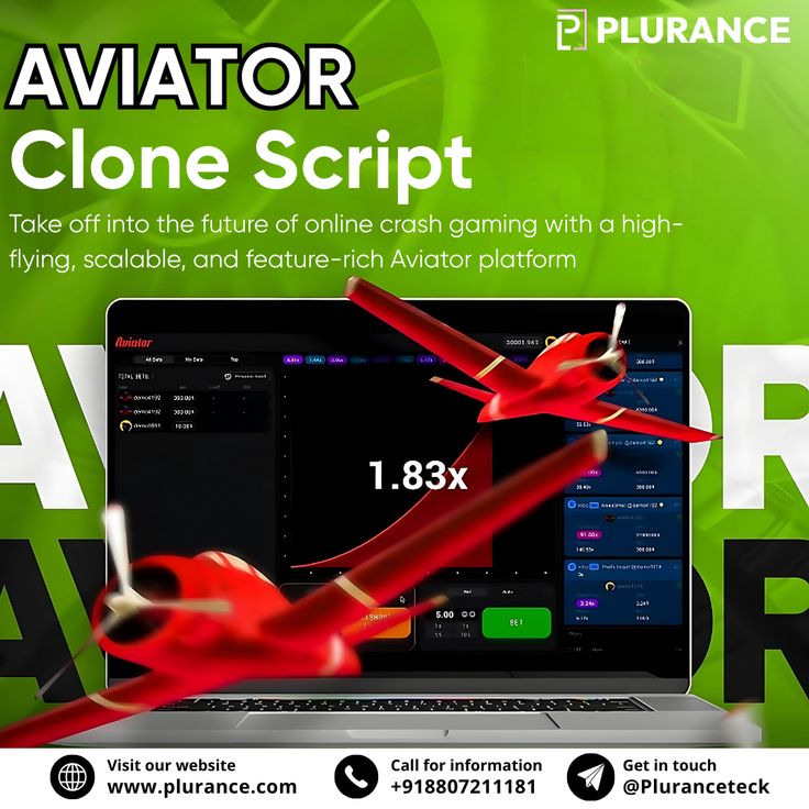 Elevate your business with Plurance’s Aviator Clone Script