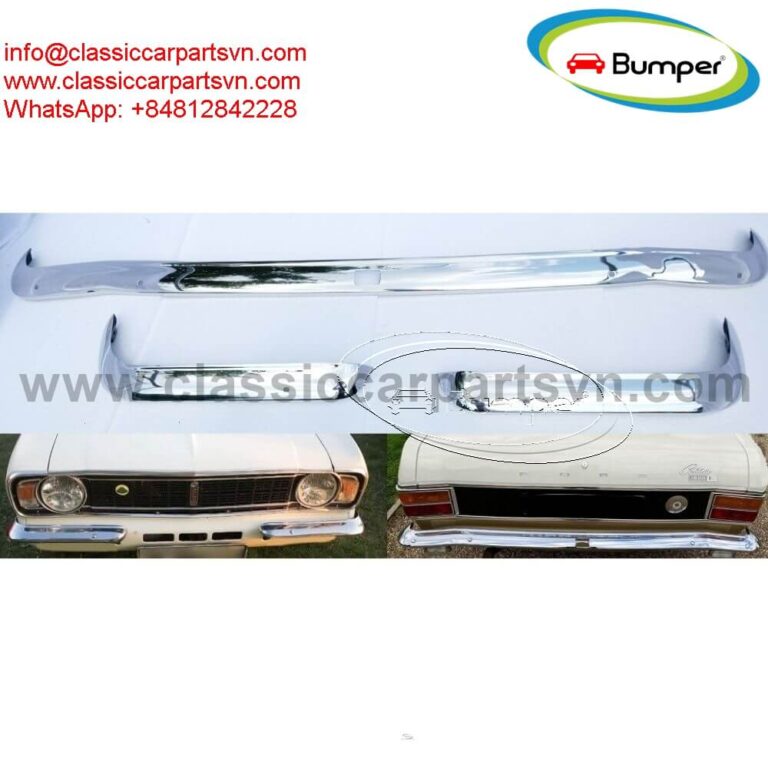 Ford Lotus Cortina MK2 bumpers (1966-1970) (rear bumper in 2 parts) 1