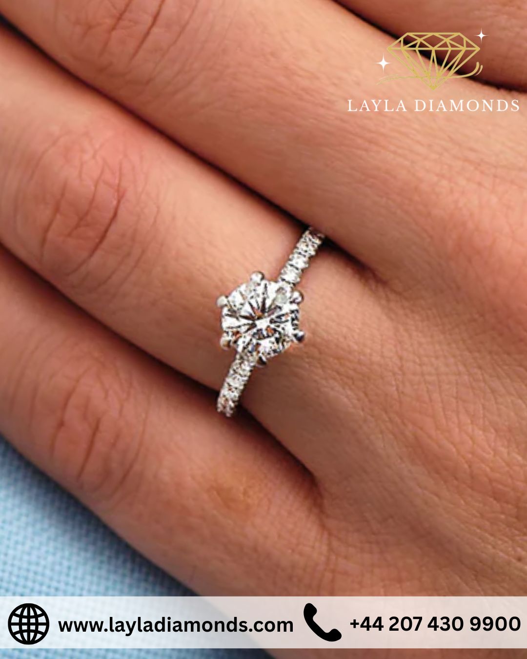 1.50ct Round Diamond Knot image