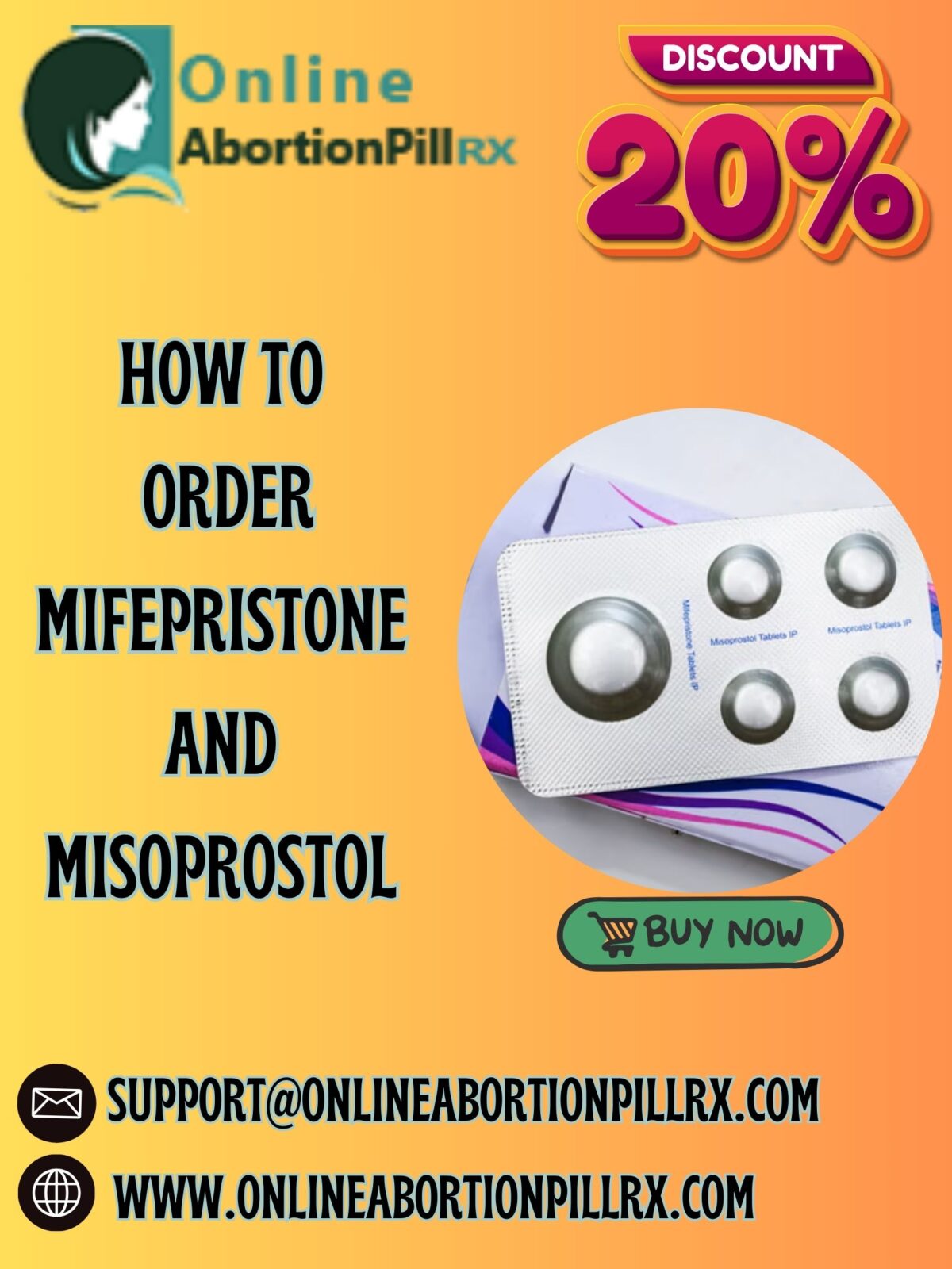 How to order Mifepristone and Misoprostol