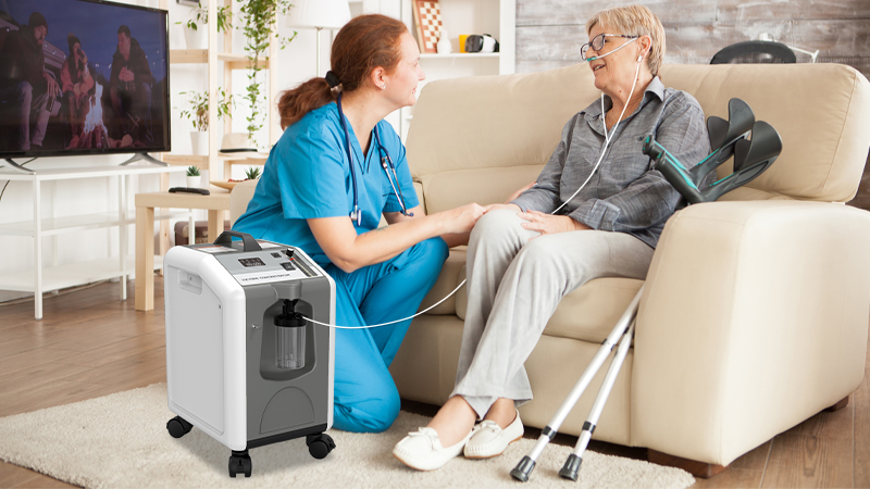 Home-oxygen-concentrator-for-the-Elderly