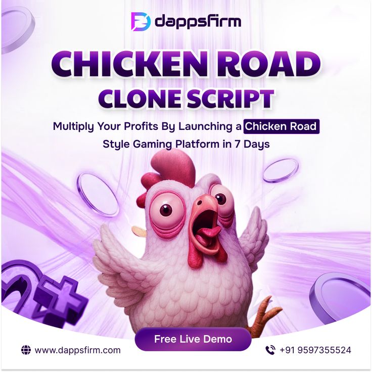 Chicken Road Clone Script