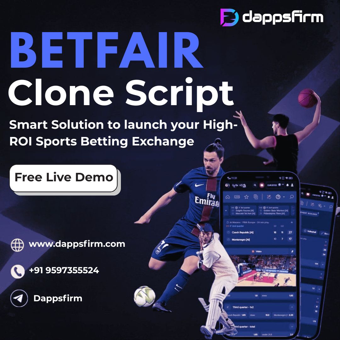 Dappsfirm - Betfair Clone Script