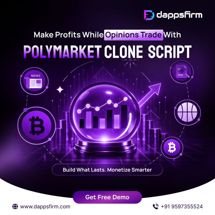 Polymarket clone script