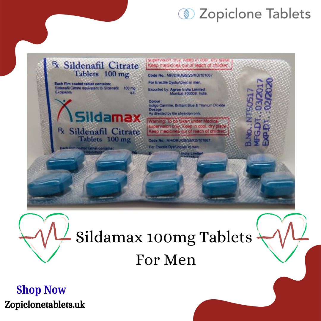Sildamax -zopiclonetablets