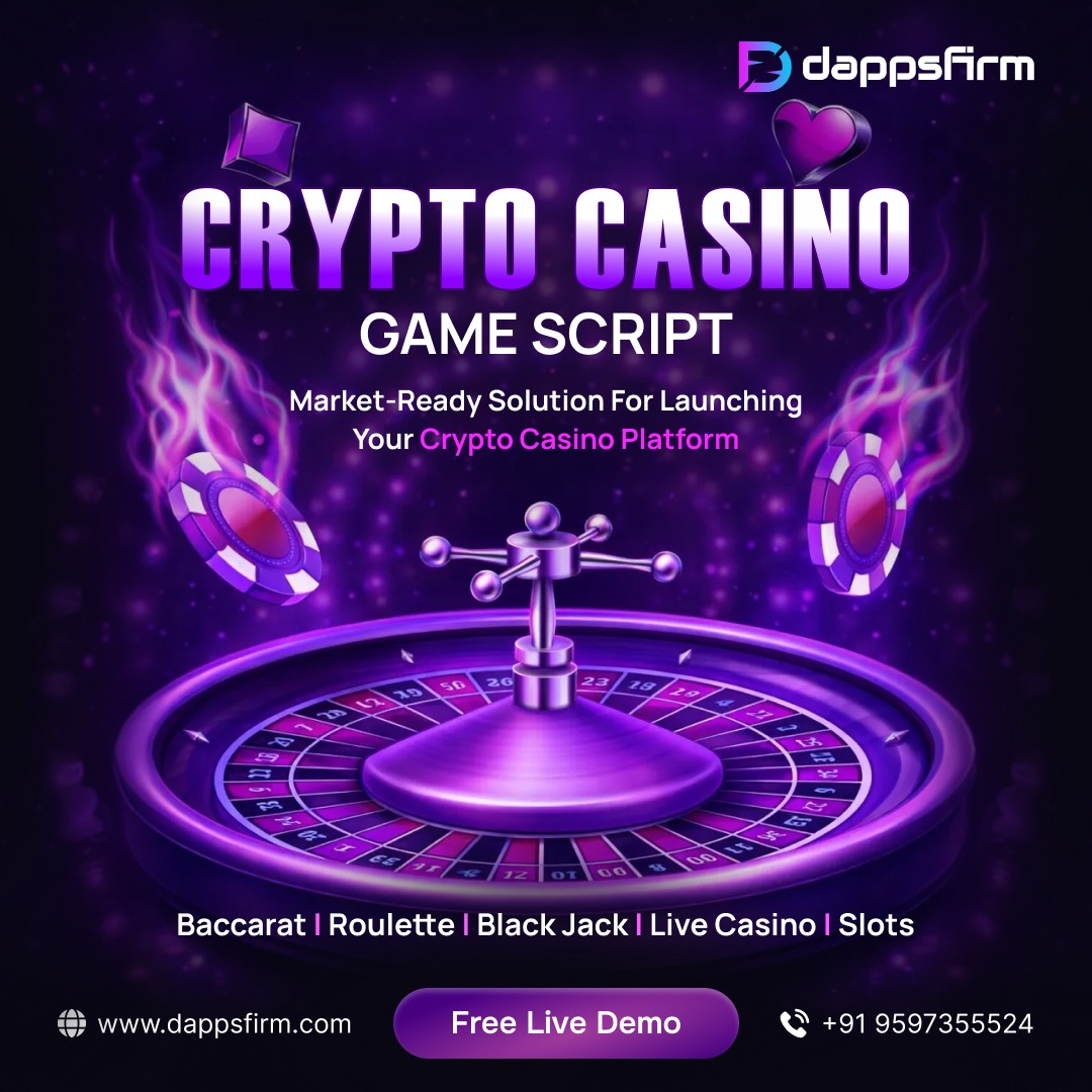 Don’t just launch a casino—launch a crypto gaming empire with our crypto casino game script whic
