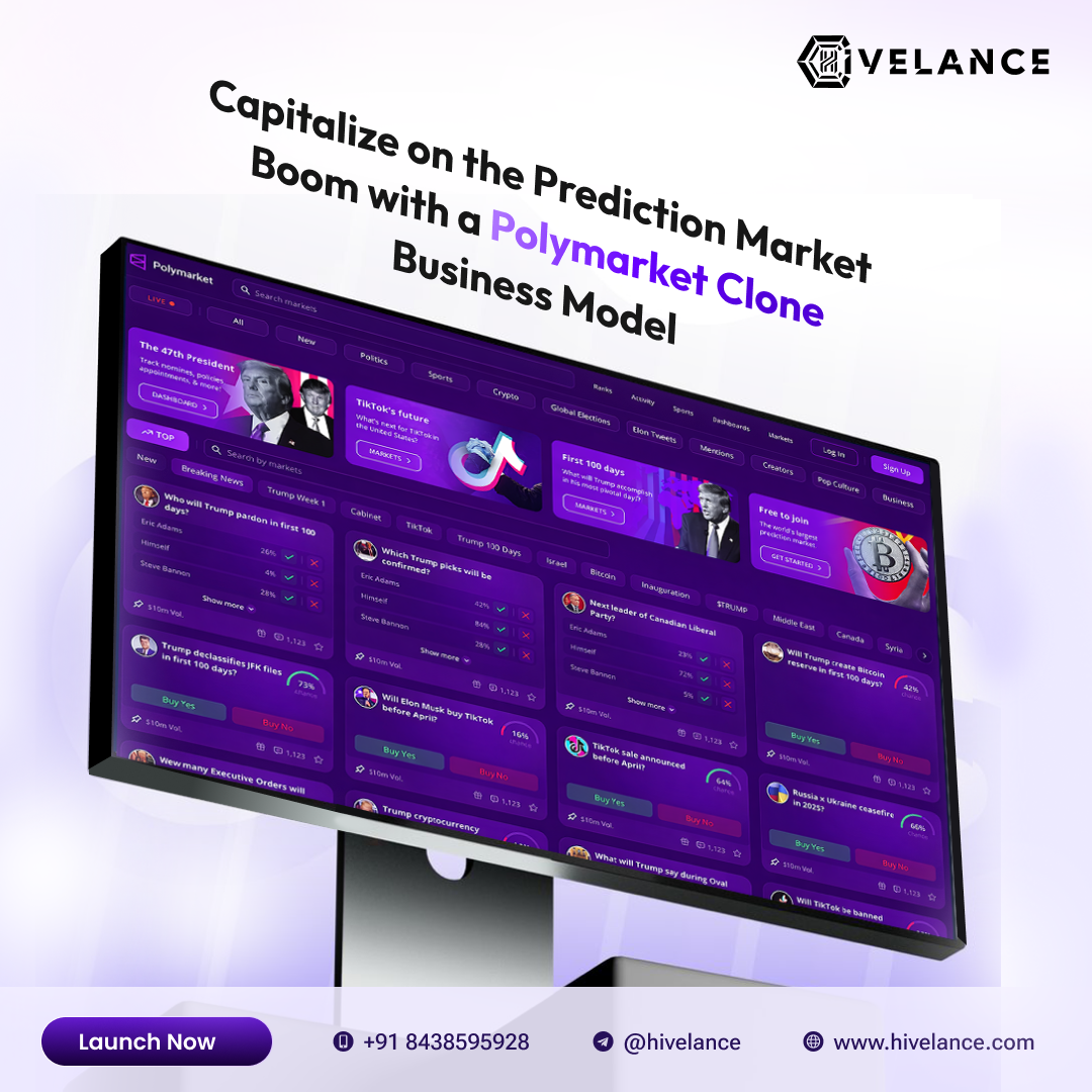 Polymarket clone script
