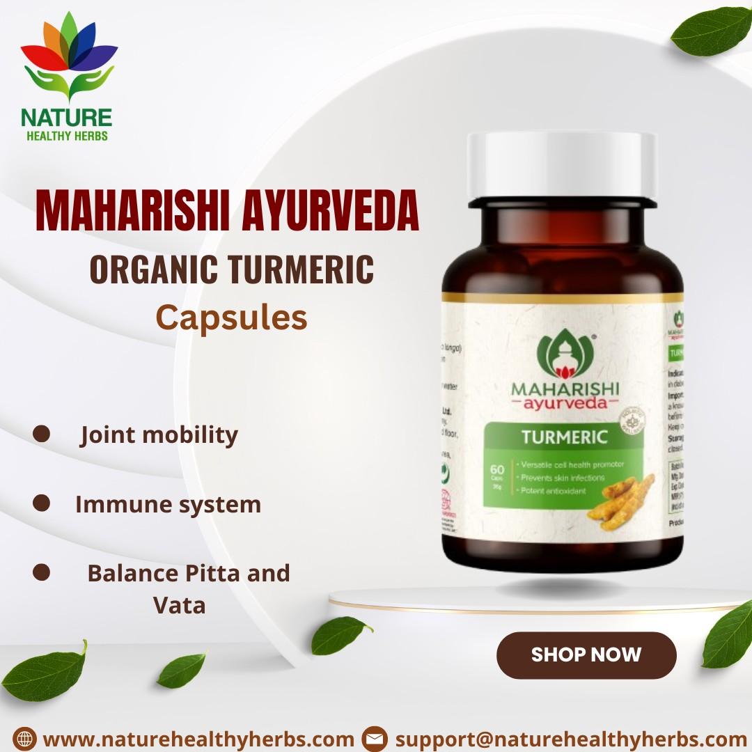 MaharishiAyurvedaOrganicTurmericCapsule