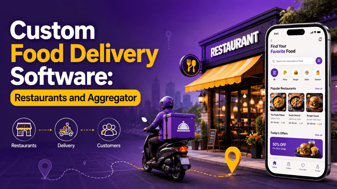 custom food delivery software