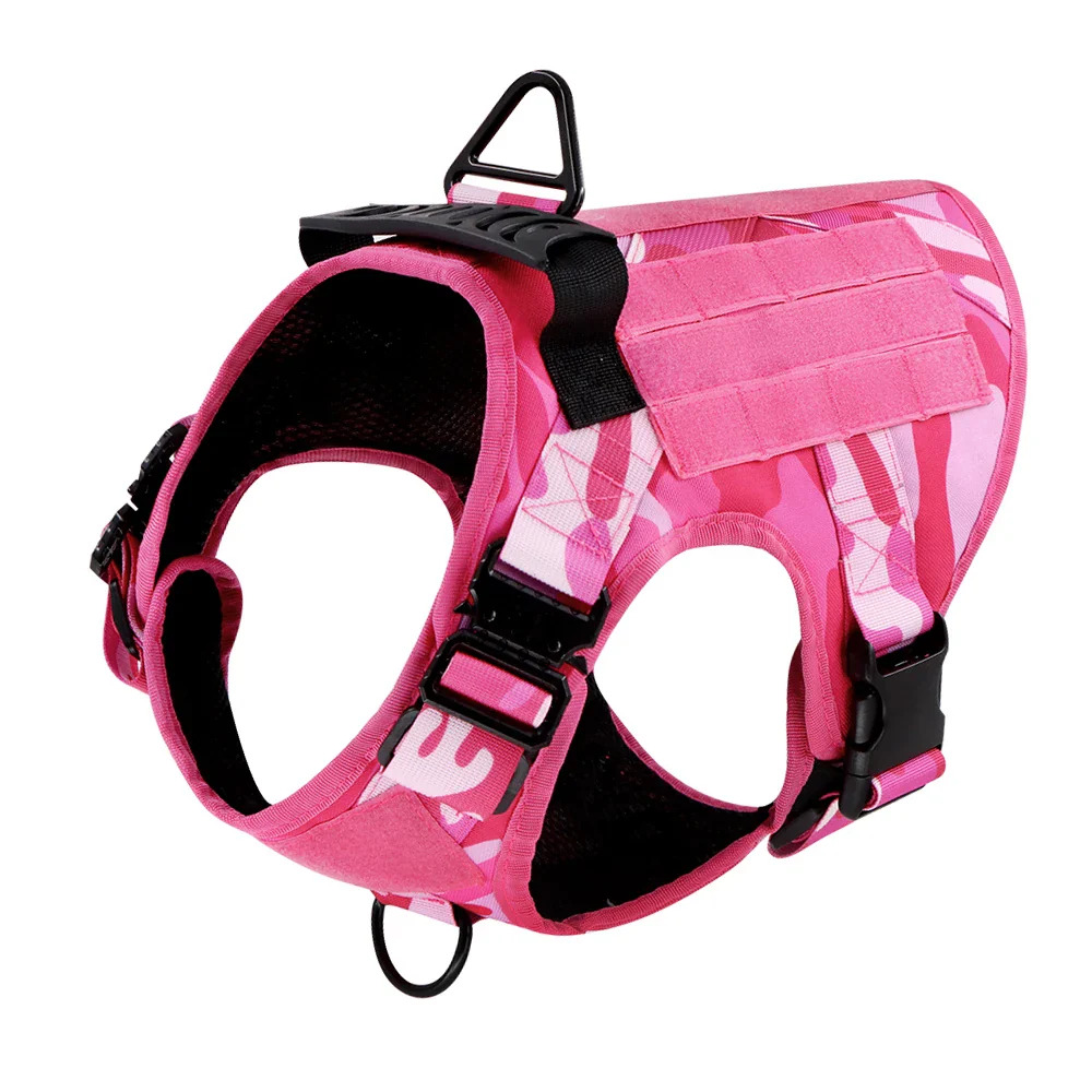 army pink camo harness