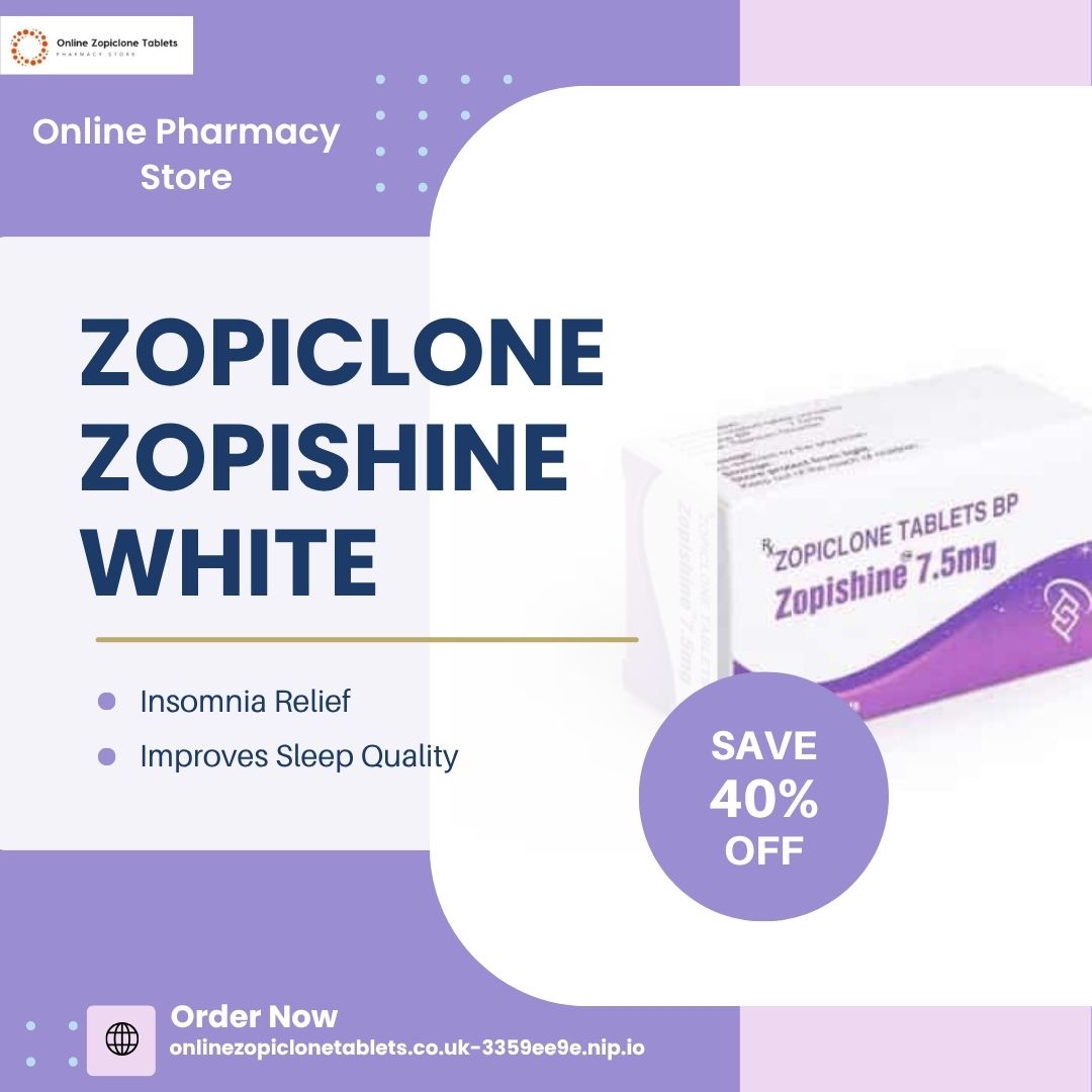 Zopiclone Zopishine White