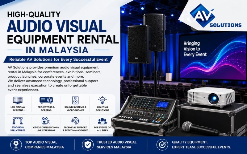 Audio Visual Equipment Rental in Malaysia