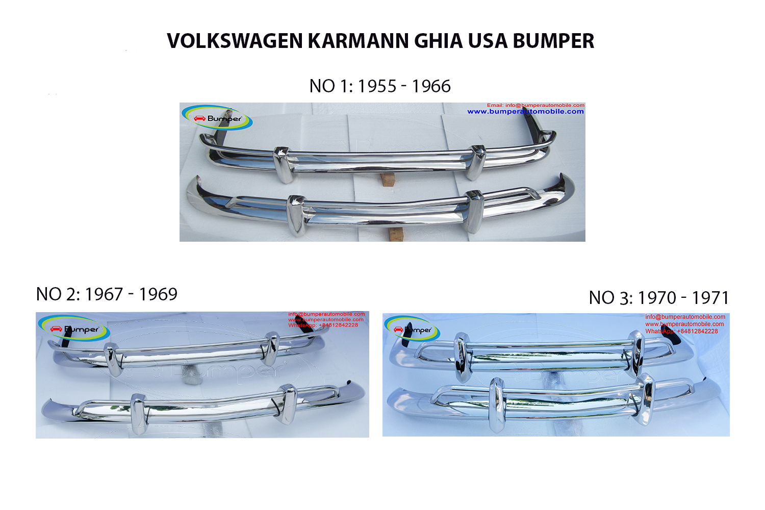 j Volkswagen karmann ghia USA