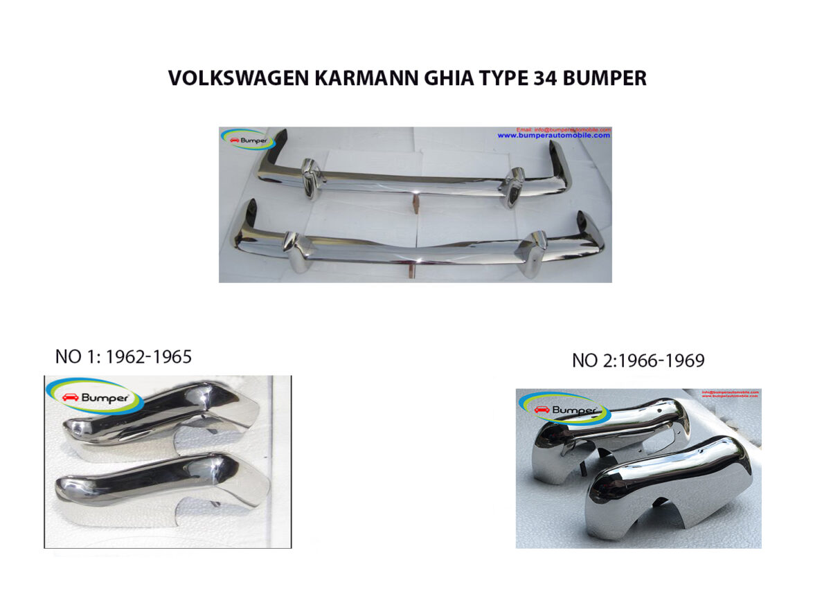 4 VW Karmann Ghia Type 34