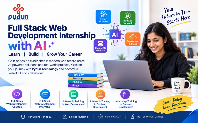 Full Stack Web Development with AI Internship