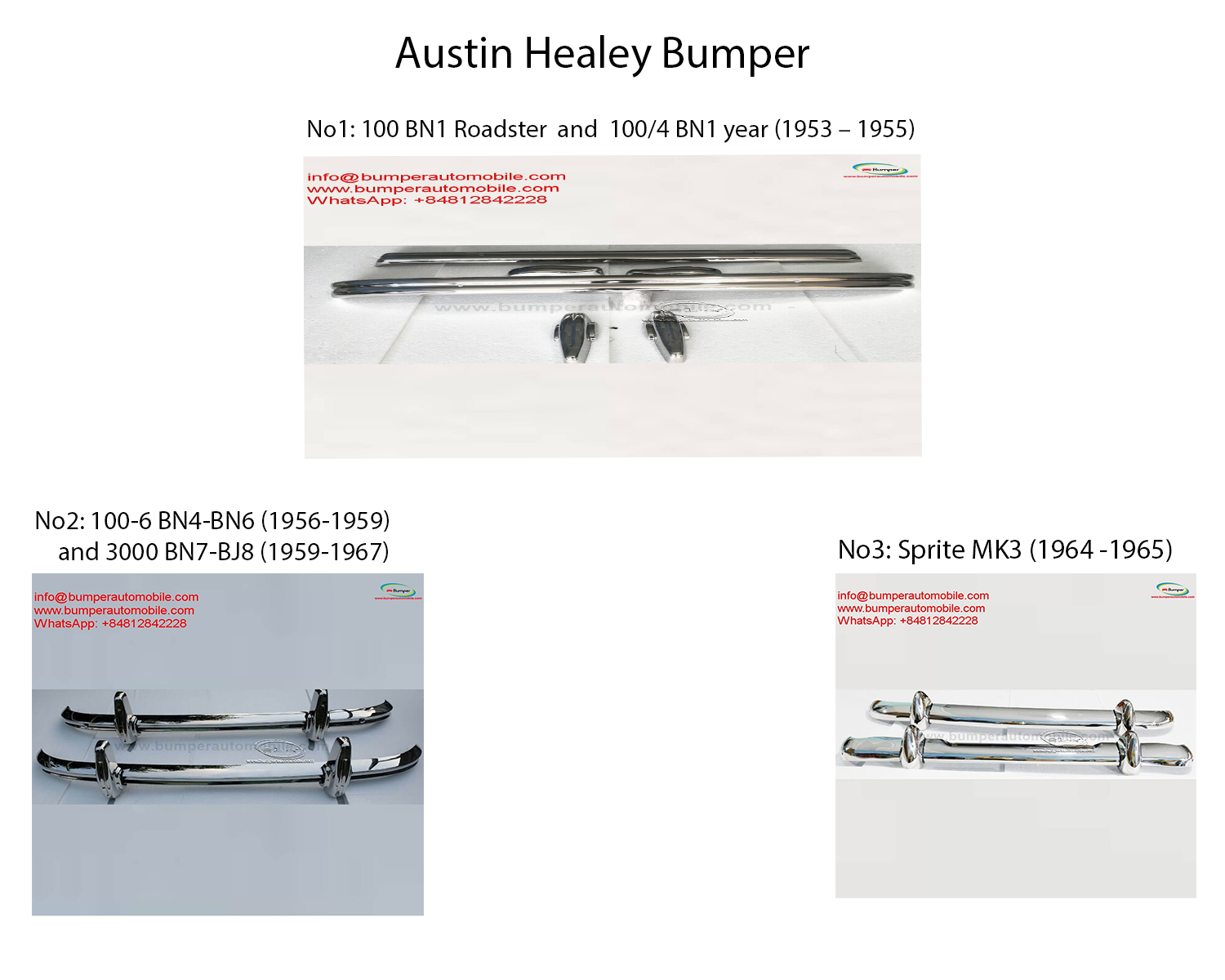 1 Austin Healey options