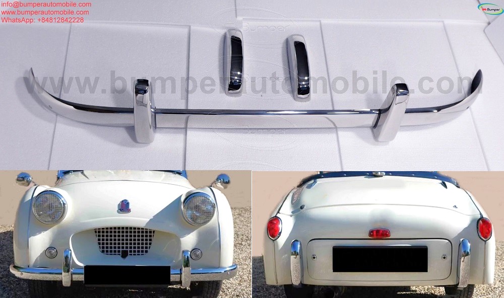 Triumph TR2 (1953–1955) and TR3 (1955–1957) bumper new 0