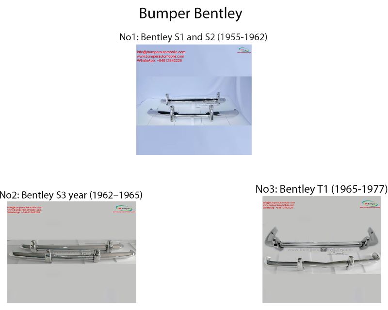 100 options bumper Bentley