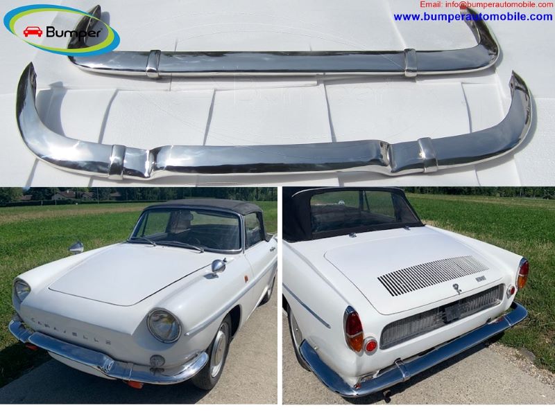800 .. Renault Caravelle and Floride, coupé and cabrio (1958-1968) bumpers with covers 2