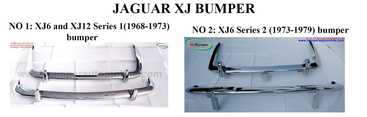 Jaguar XJ6 Series 2 (1973-1979) bumpers ghep