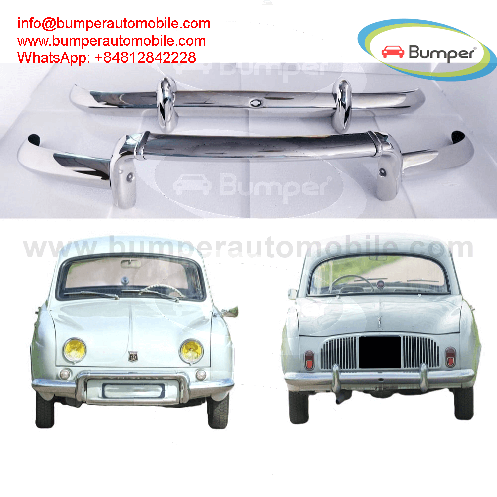 4 Renault-Dauphine-year-1956-1967-bumper-new.-1
