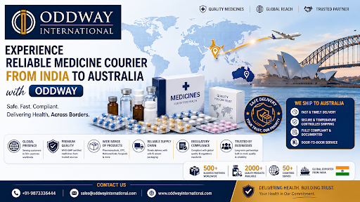 Medicine Courier from India to Australia1